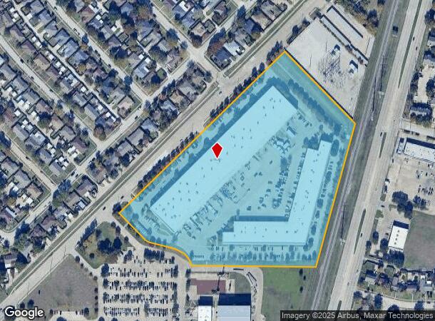  2350 Crist Rd, Garland, TX Parcel Map