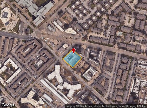  6003 Ridgecrest Rd, Dallas, TX Parcel Map