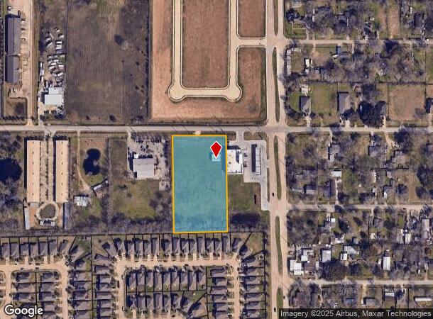 3450 Fuqua St, Houston, TX Parcel Map