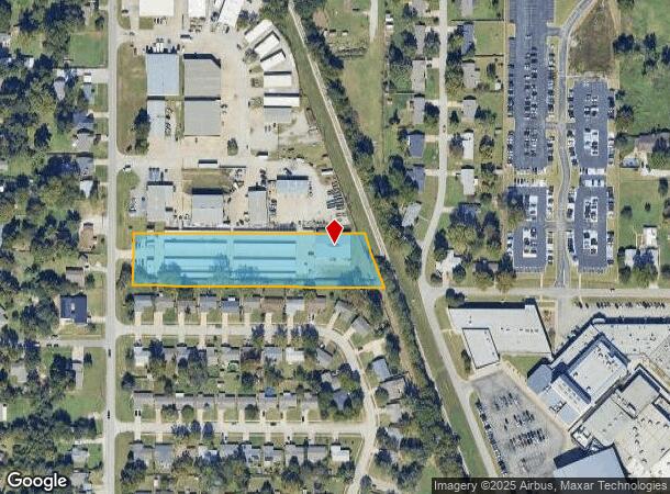 511 N Elm St, Jenks, OK Parcel Map