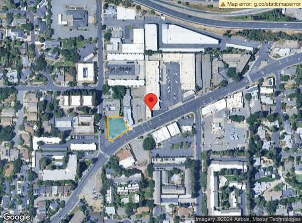  1299 Boulevard Way, Walnut Creek, CA Parcel Map