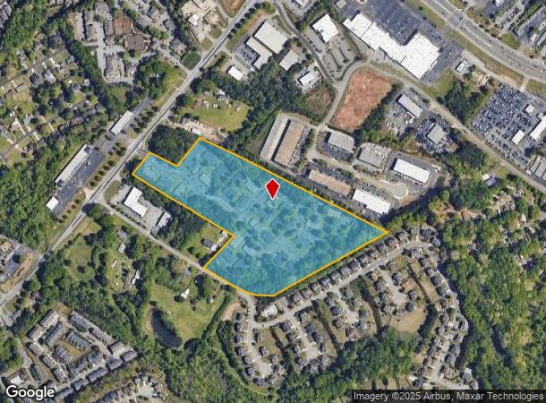 102 Hartford Run, Buford, GA Parcel Map