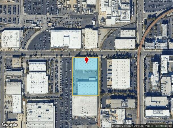 2042 E Maple Ave, El Segundo, CA Parcel Map