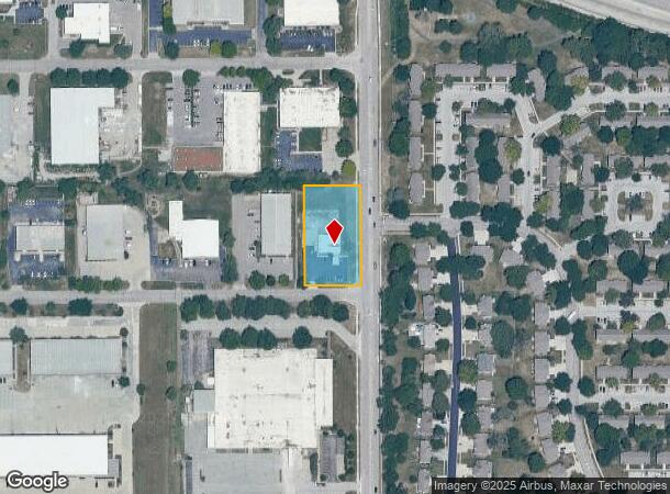  13500 W 108Th St, Lenexa, KS Parcel Map