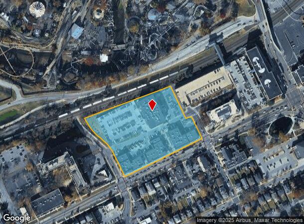 169 W Chocolate Ave, Hershey, PA Parcel Map