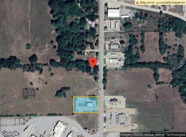  1100 S Oak St, Van, TX Parcel Map