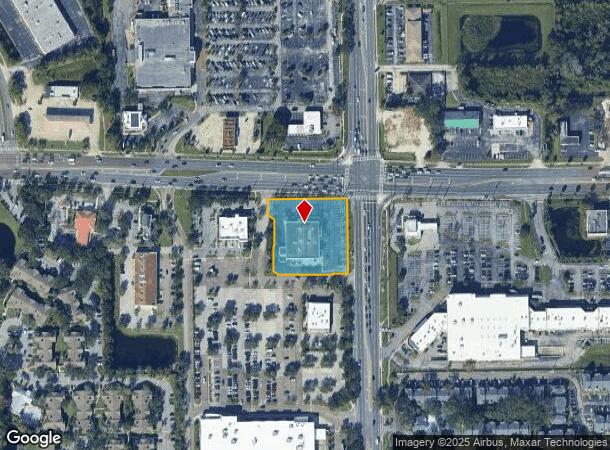 7496 University Blvd, Winter Park, FL Parcel Map