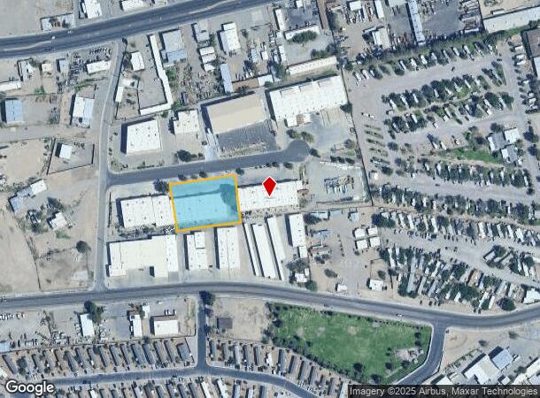 1734 Buildtek Ct, Las Cruces, NM Parcel Map