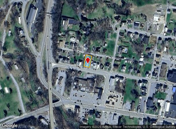 212 W High St, Hancock, MD Parcel Map