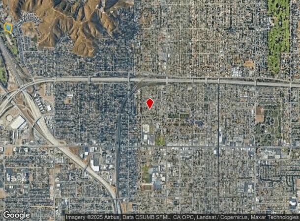  Bond St, San Bernardino, CA Parcel Map