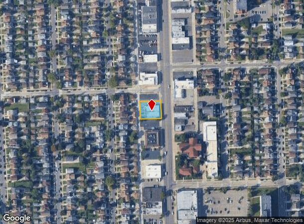 5275 Schaefer Rd, Dearborn, MI Parcel Map