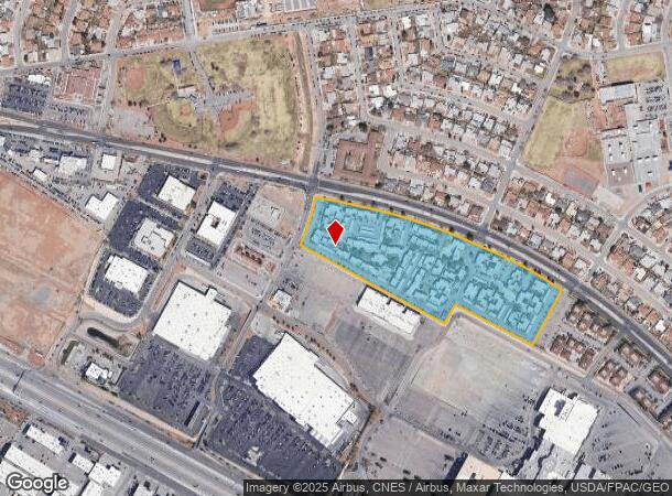  7900 Viscount Blvd, El Paso, TX Parcel Map