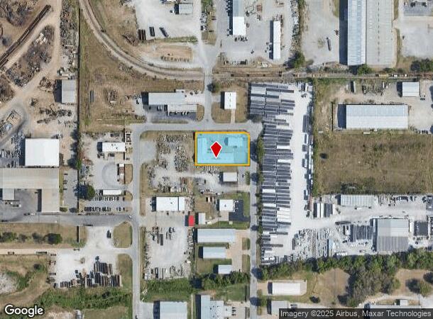 1878 N 168Th East Ave, Tulsa, OK Parcel Map