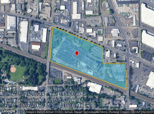  100 Ne Columbia Blvd, Portland, OR Parcel Map