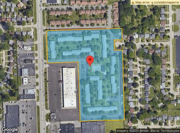  29356 Dequindre Rd, Warren, MI Parcel Map