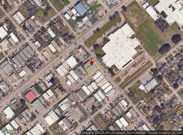  1412 Austin St, South Houston, TX Parcel Map