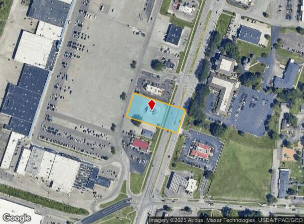 3735 S High St, Columbus, OH Parcel Map