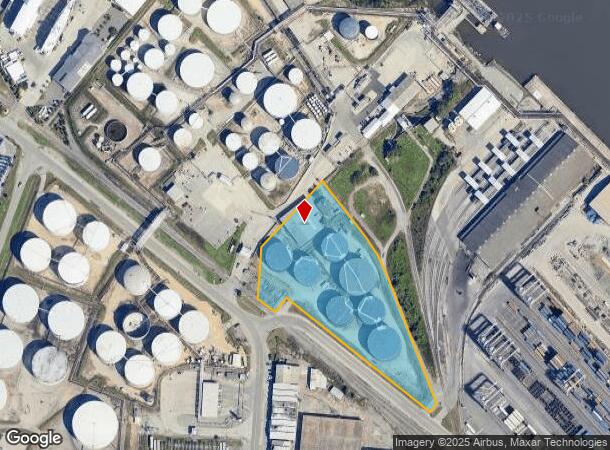  101 N Lathrop Ave, Savannah, GA Parcel Map