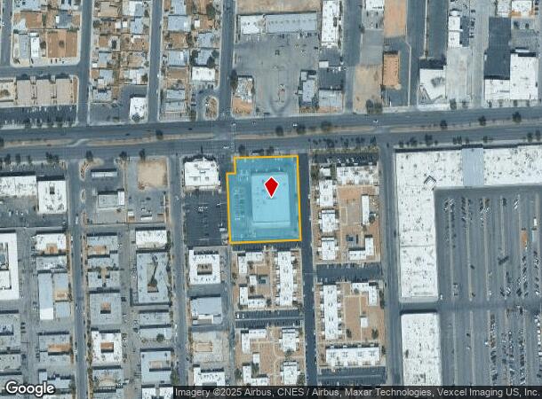  637 E Sahara Ave, Las Vegas, NV Parcel Map