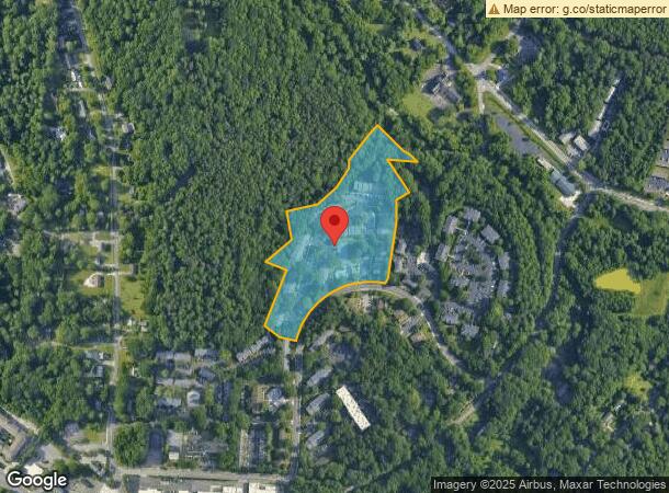  1580 Woods Rd, Winston Salem, NC Parcel Map