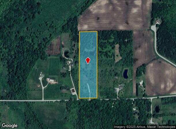  8598 Van Dornick Rd, Pulaski, WI Parcel Map