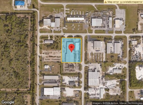  3101 Industrial 3 Ave, Fort Pierce, FL Parcel Map