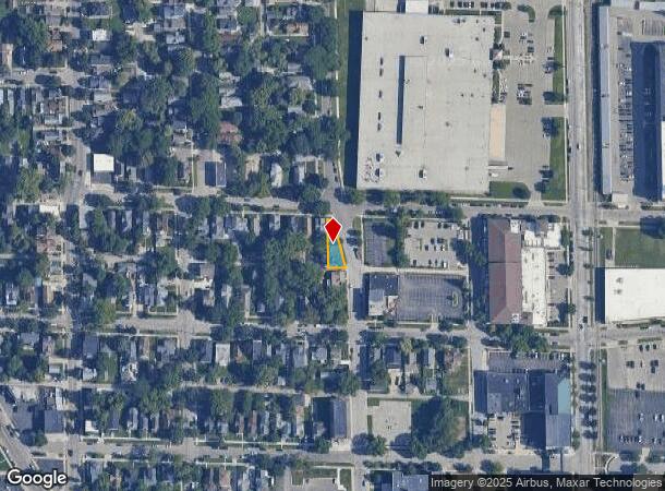  757 Davis Ave Nw, Grand Rapids, MI Parcel Map