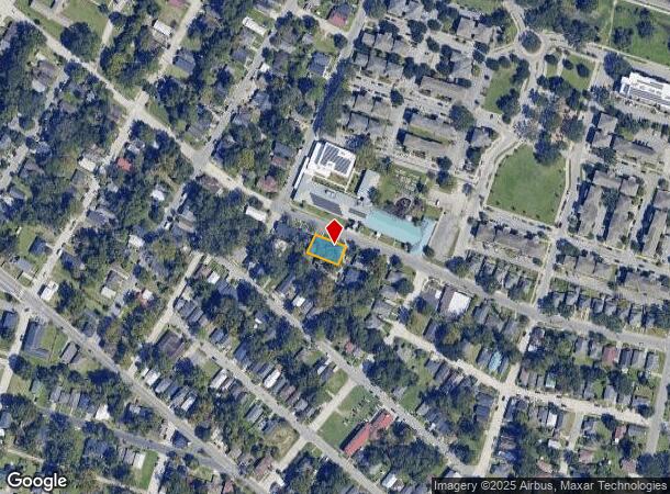  1411 Richards St, Savannah, GA Parcel Map
