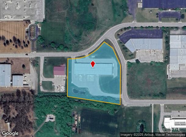 1151 Universal Blvd, Whitewater, WI Parcel Map