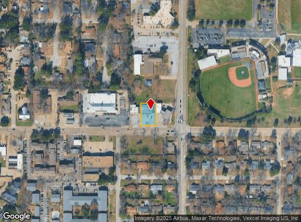 1615 W Park Row Dr, Arlington, TX Parcel Map