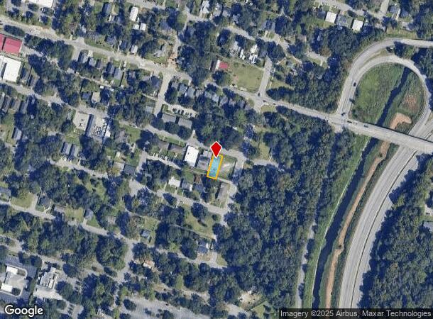 1317 E 59Th St, Savannah, GA Parcel Map