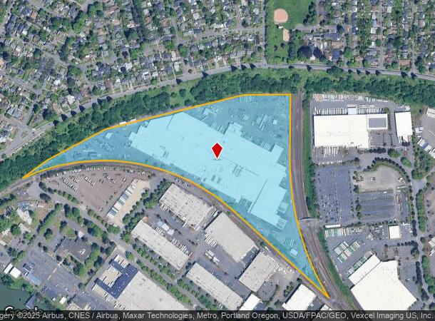 6936 N Fathom St, Portland, OR Parcel Map
