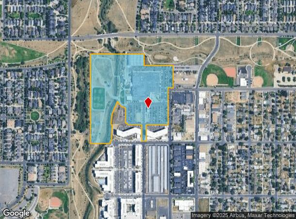  2493 Dallas St, Aurora, CO Parcel Map