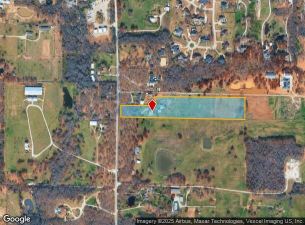 1886 W Jeter Rd, Argyle, TX Parcel Map