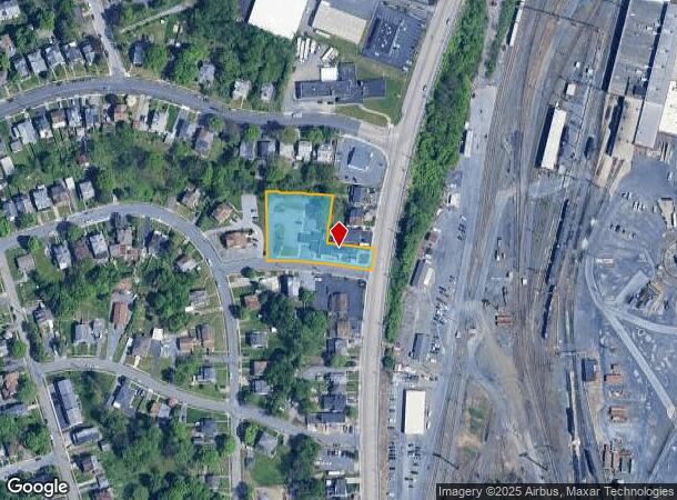 235 N Enola Rd, Enola, PA Parcel Map