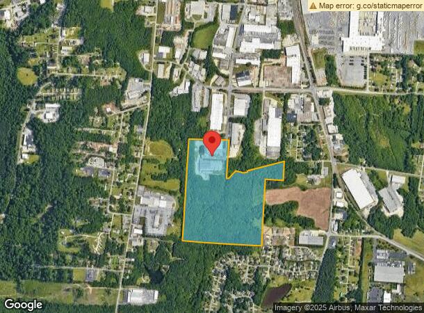  2402 Shore St, High Point, NC Parcel Map