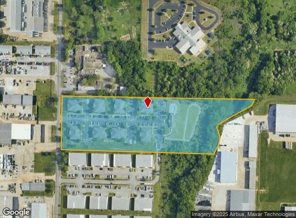 2353 N Lowell Rd, Springdale, AR Parcel Map