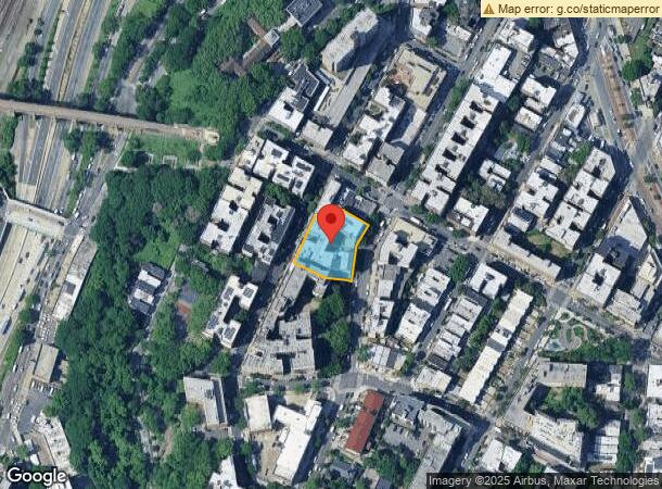  1340 Merriam Ave, Bronx, NY Parcel Map