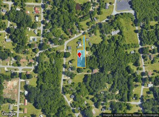  223 Ranch Dr, High Point, NC Parcel Map