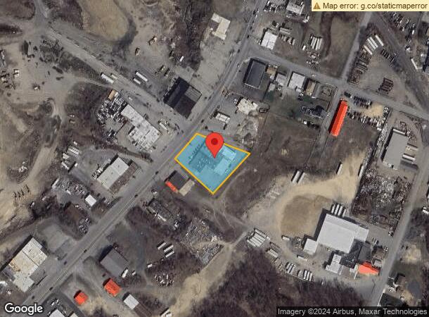  305 S Church St, Hazleton, PA Parcel Map