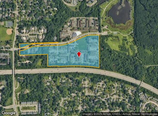  3202 Chelsea Cir, Ann Arbor, MI Parcel Map