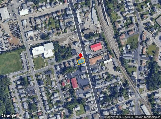  168 Broad St, Cumberland, RI Parcel Map