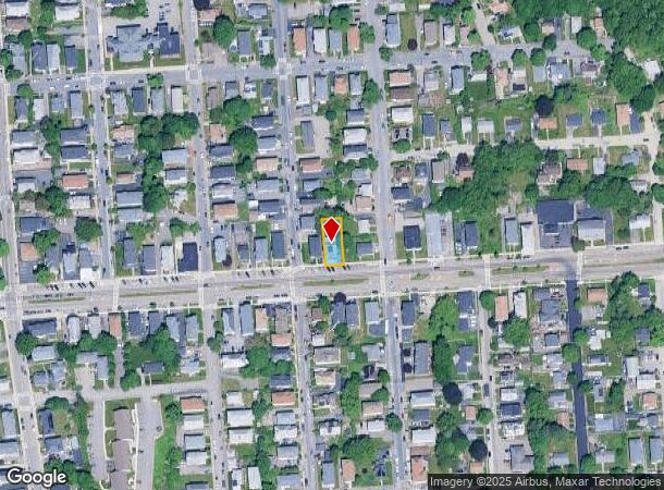  105 Hamilton St, Worcester, MA Parcel Map