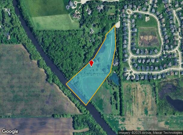  16410 S River Rd, Plainfield, IL Parcel Map