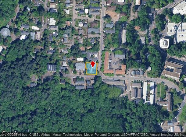  1111 Sw Gaines St, Portland, OR Parcel Map