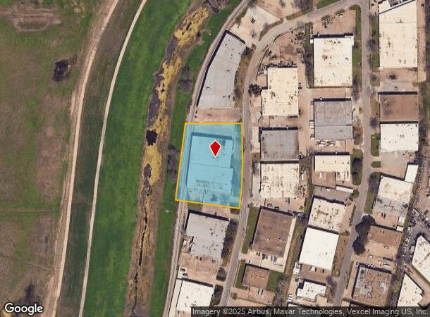  1321 Round Table Dr, Dallas, TX Parcel Map