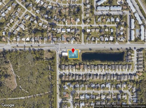  2009 Post Rd, Melbourne, FL Parcel Map