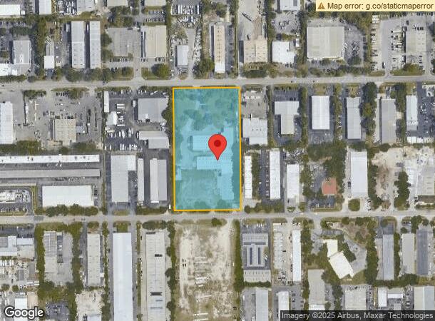  3606 Progress Ave, Naples, FL Parcel Map