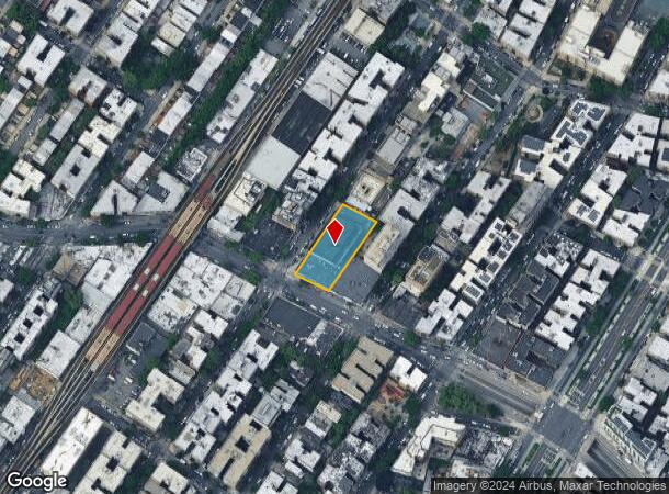  57 E Burnside Ave, Bronx, NY Parcel Map