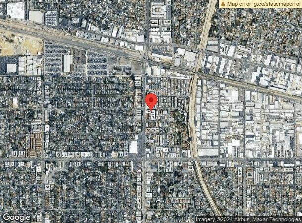  7354 Woodman Ave, Van Nuys, CA Parcel Map